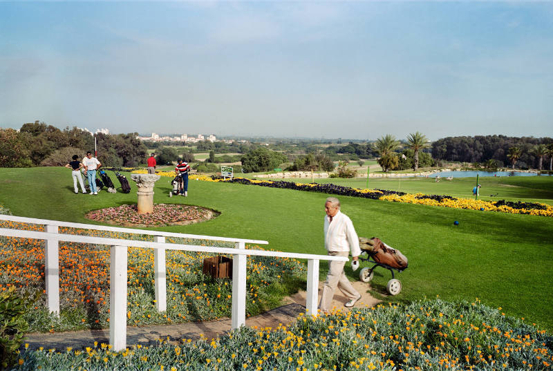 Golf, Caesarea, Israel, from the "Leisure Time in Israel" series