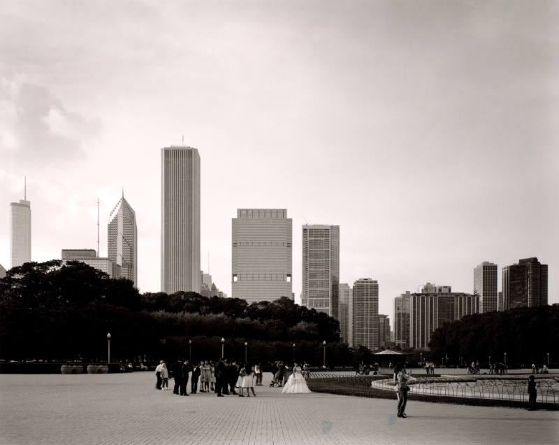 Buckingham Fountain, (plaza view looking north)