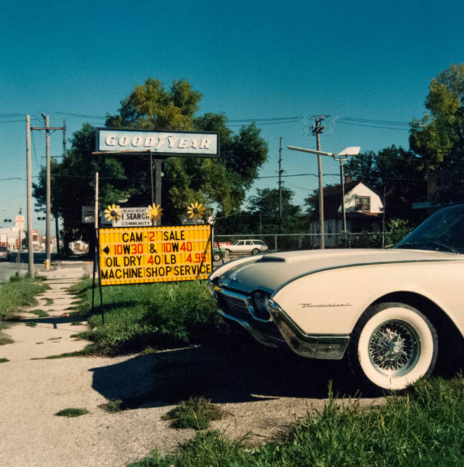 Ford Thunderbird, Ca. 1960, from Changing Chicago