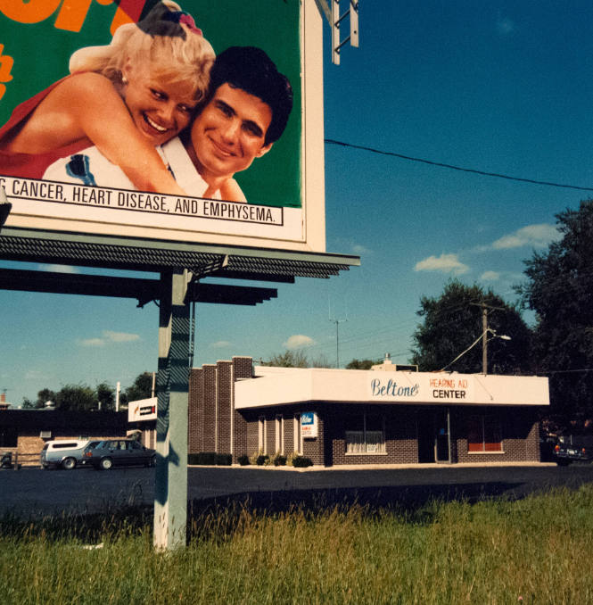 Beltone Hearing Aid Center With Billboard, from Changing Chicago