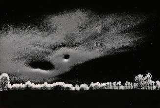 Untitled (solarized landscape & clouds)