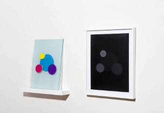 Positive-Negative (diptych with 2010:25.b), from the "50% Grey" series