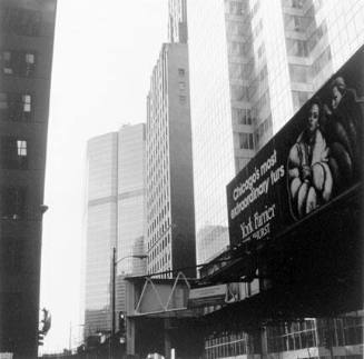 Window Washers, LaSalle and Lake, Chicago, from Changing Chicago