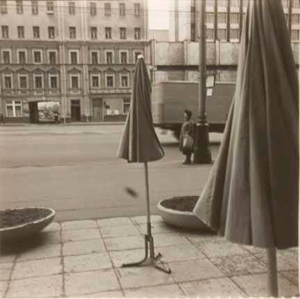 Moscow (umbrellas on the street)