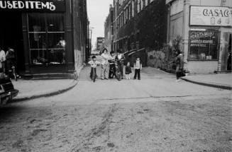 Family in Alley Way