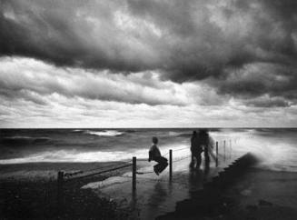 Kids on Jarvis Jetty, Chicago, Illinois