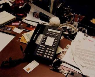 Untitled, from The Desks of Power (installation detail)