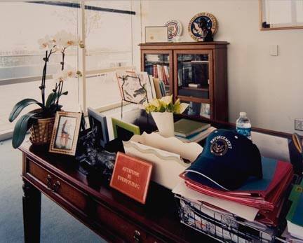 Untitled, from The Desks of Power (installation detail)