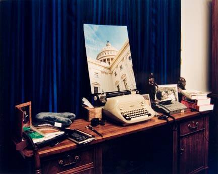 Untitled, from The Desks of Power (installation detail)