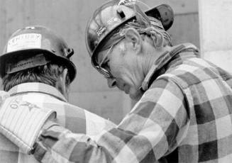 Construction Site, West Wacker Drive, from Changing Chicago