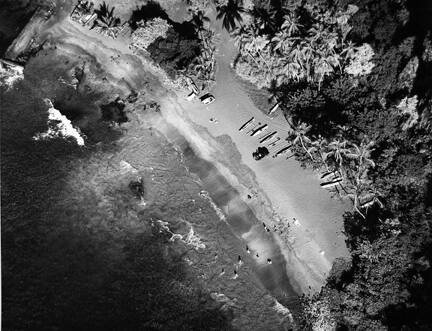 Kayaks on Beach, Hawaii