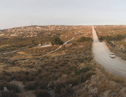 Minuteman Encampment, California, from the "Working the Line" series