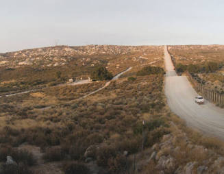 Minuteman Encampment, California, from the "Working the Line" series