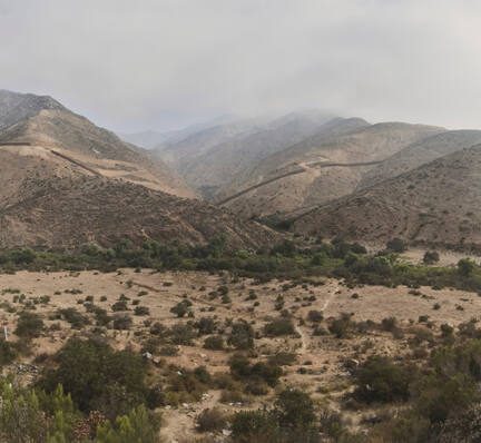 Border Fence (under construction), Cañón el Padre, from the "Working the Line" series