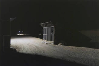 Gate Beside the All-American Canal, California, from the "Working the Line" series