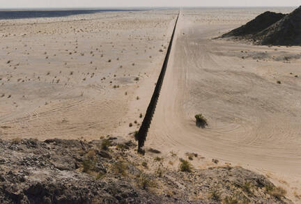 Gate Beside the All-American Canal, California, from the "Working the Line" series