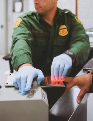 Fingerprinting, Arizona, from the "Working the Line" series