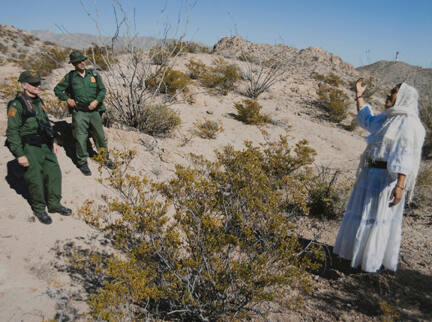 Serenade, U.S.-Mexico Border, from the "Working the Line" series