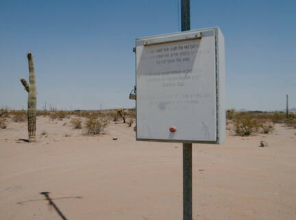 Rescue Beacon, Cabeza Prieta National Wildlife Refuge, from the "Working the Line" series