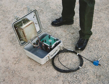 Seismic Sensor, New Mexico, from the "Working the Line" series