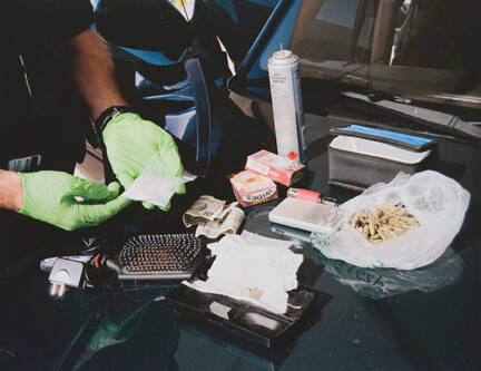 Methamphetamine and Marijuana, Arizona, from the "Working the Line" series