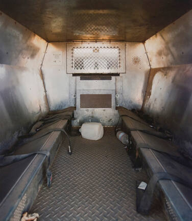 Kilo Vehicle Interior, New Mexico, from the "Working the Line" series