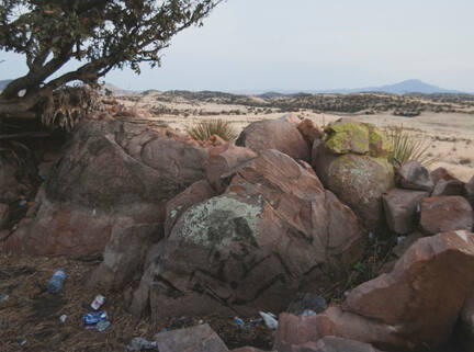 Lay-up Site (with graffiti), Sonora, from the "Working the Line" series