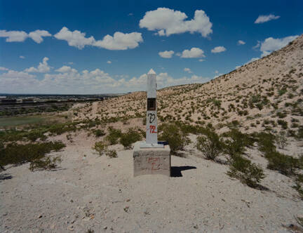 Border Monument No. 2B, from the "Working the Line" series