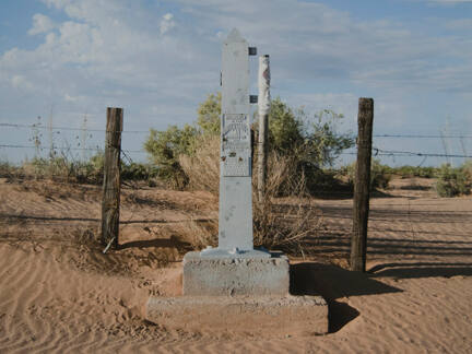 Border Monument No. 5, N1, from the "Working the Line" series