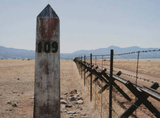 Border Monument No. 109, from the "Working the Line" series