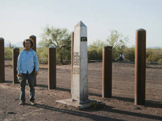 Border Monument No. 158 South East, from the "Working the Line" series