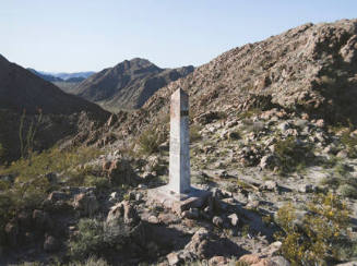 Border Monument No. 184, from the "Working the Line" series