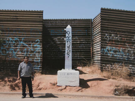 Border Monument No. 245, from the "Working the Line" series