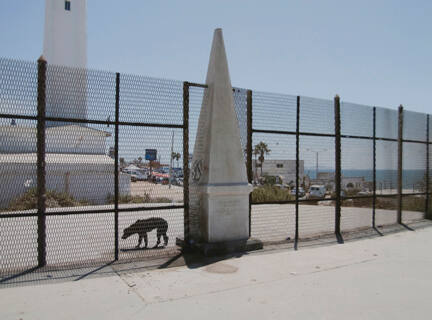 Border Monument No. 258 North, from the "Working the Line" series