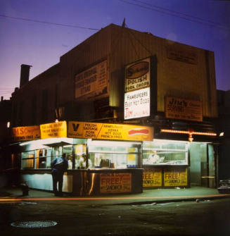 Jim's Original, Maxwell St., from the "Hot Dog Stands" series and Changing Chicago