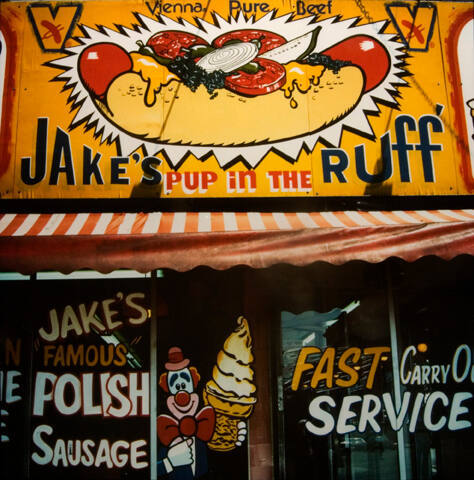 Jake's Pup in the Ruff, from the "Hot Dog Stands" series and Changing Chicago