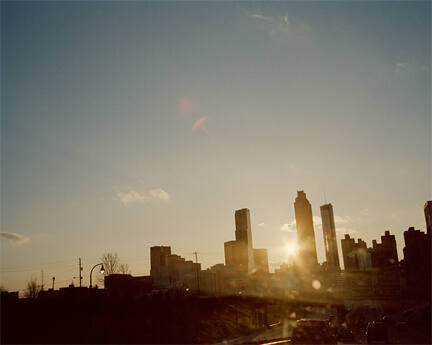 Skyline, Atlanta, Georgia, from the "Love and War" series