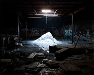 Collapsed Roof, Montreal, Canada, from the "Love and War" series