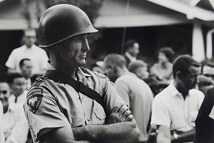 The University of Mississippi campus where James Meredith tried to register as the first black student there.