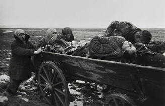 Carting the Dead, Kerch, Crimea, January 1942