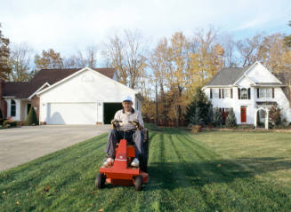 Mentor, Ohio, from the Mowing the Lawn portfolio