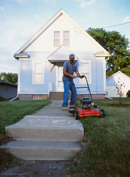 Rock Island, Illinois, from the Mowing the Lawn portfolio