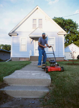 Rock Island, Illinois, from the Mowing the Lawn portfolio