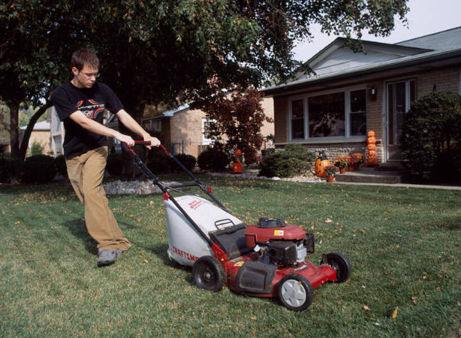 Burbank, Illinois, from the Mowing the Lawn portfolio