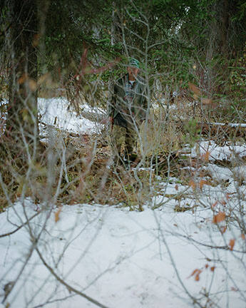 Trapper on the Lick Creek Line #5, from the "Lick Creek Line" series