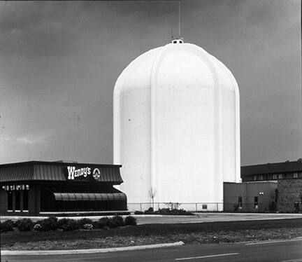 Wendy's and Water Tank, from Changing Chicago