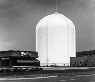 Wendy's and Water Tank, from Changing Chicago