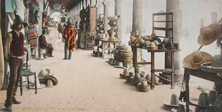 Portales of Market; Aguas Calientes, Mexico