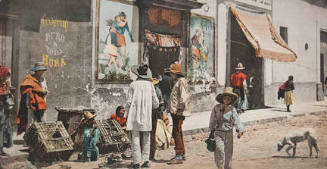 Mexico, A Pulque Shop, Tacubaya