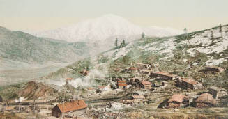 Colorado, Mount Sopris from Spring Gulch Mine